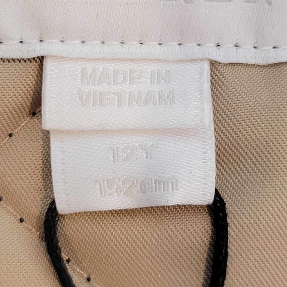 Burberry Quilted Field Coat Black Nova Check Button Front Womens XS Youth 12 - Picture 4 of 16